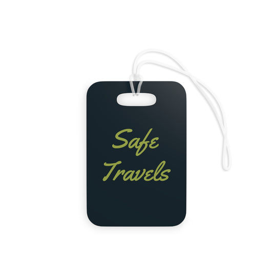 "Safe Travels" Luggage Tag — bind rune symbol