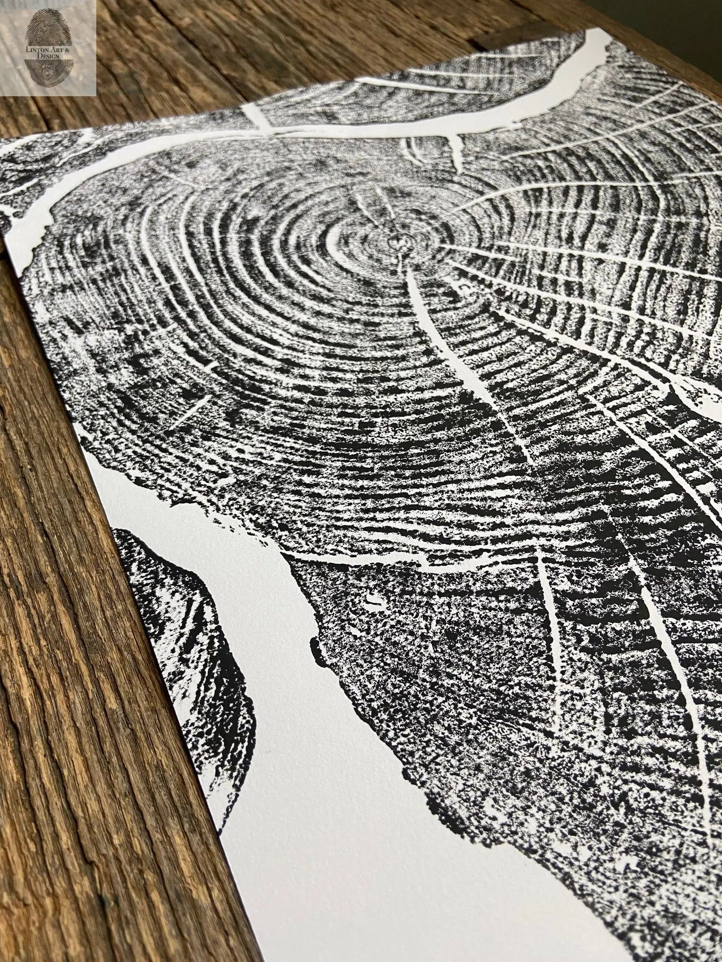 Sugar Maple, Cropped, Limited Edition 12"x16", Hand-pressed print