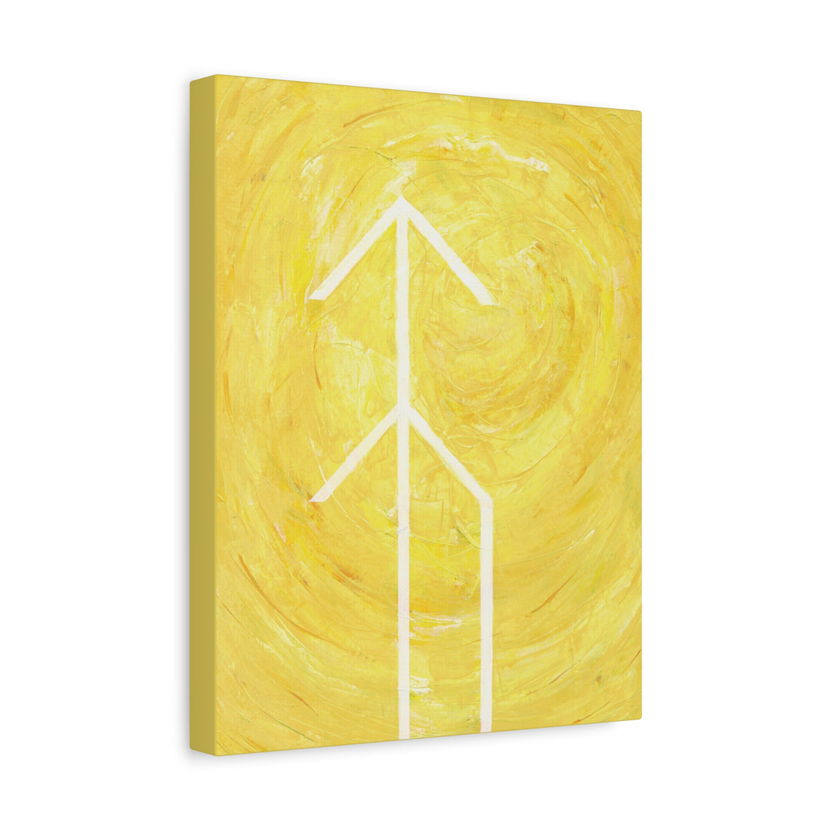 Canvas Wall Art: Hope Bind Rune Canvas Art | Modern Abstract Artwork
