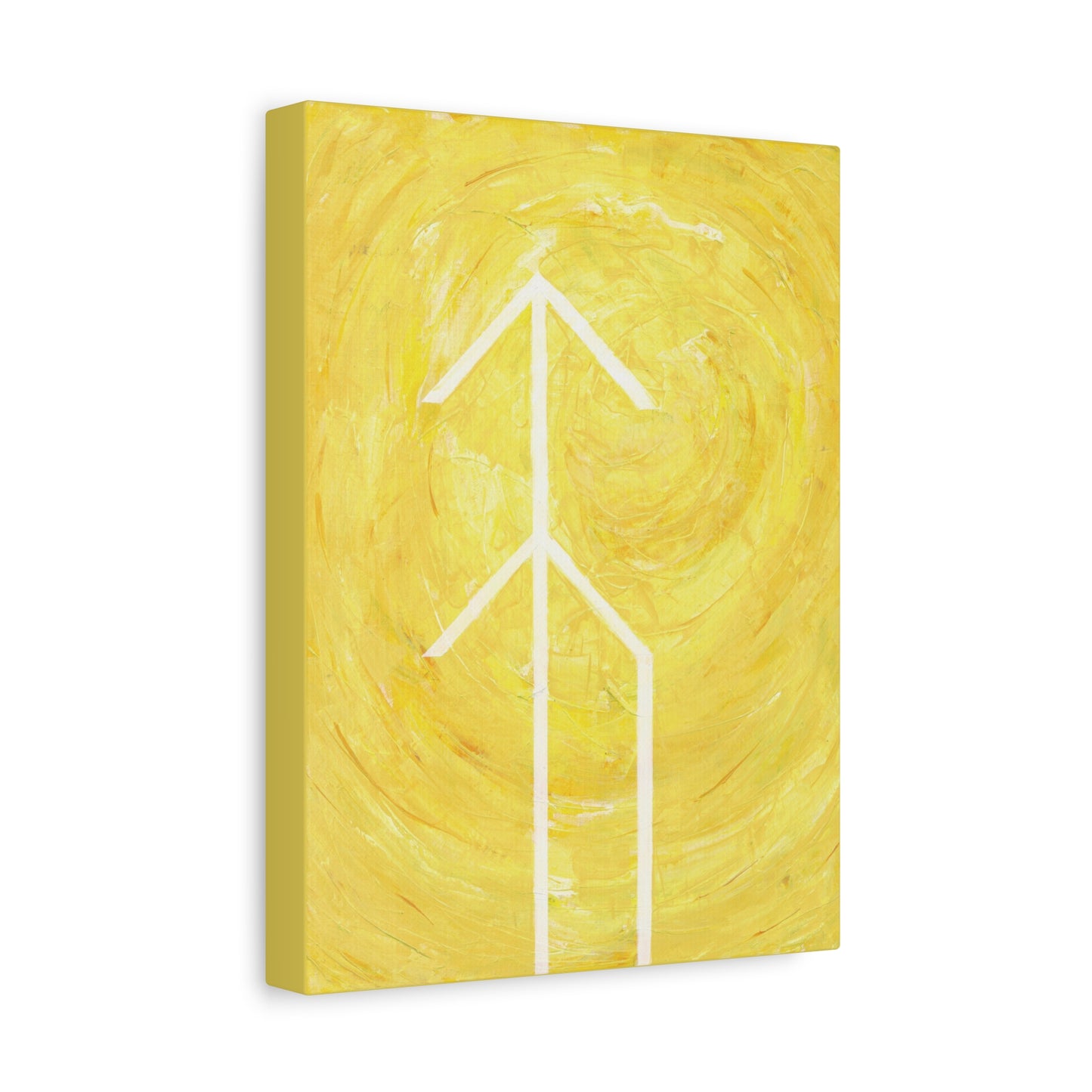Canvas Wall Art: "Hope" Bind Rune Canvas Art | Modern Abstract Artwork
