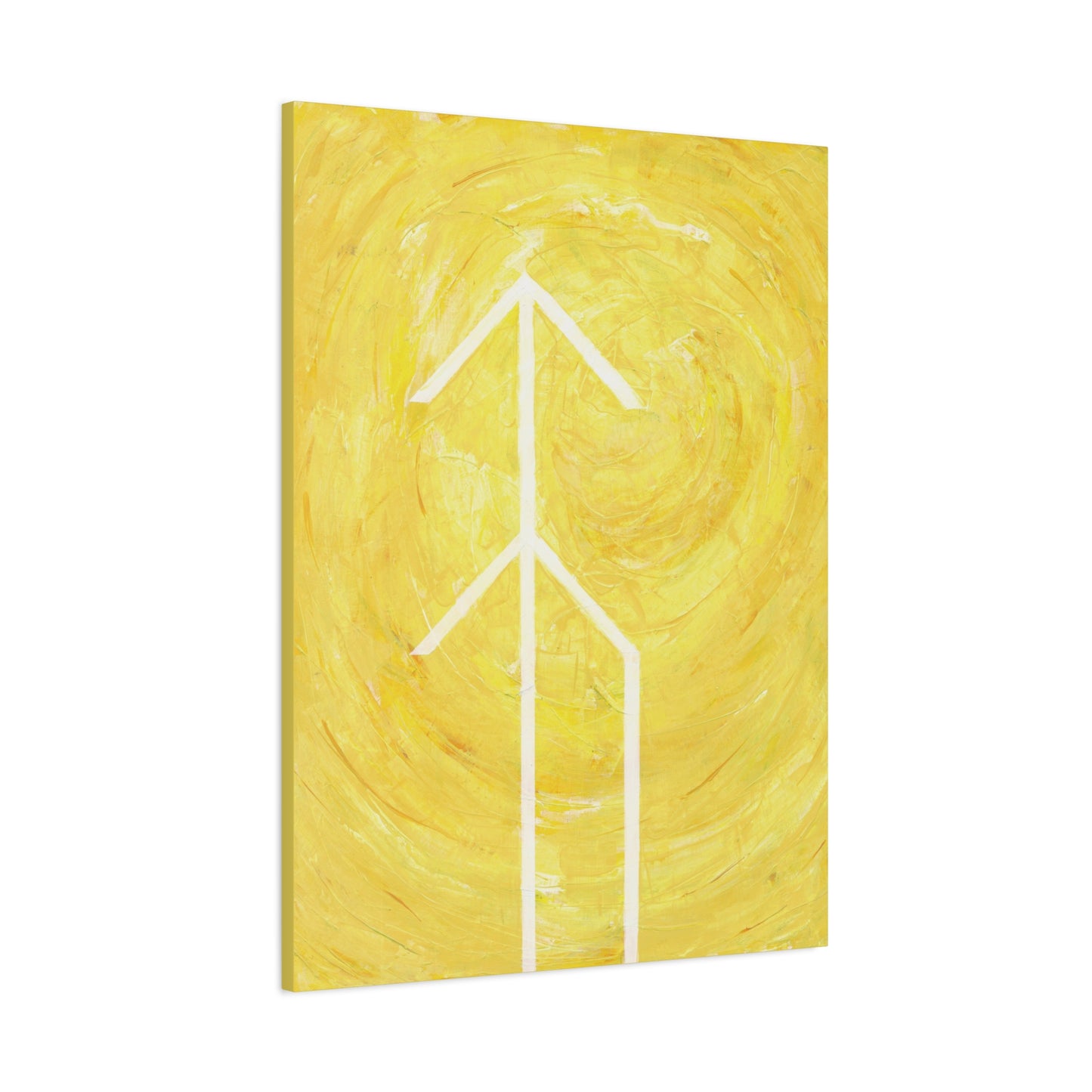 Canvas Wall Art: "Hope" Bind Rune Canvas Art | Modern Abstract Artwork
