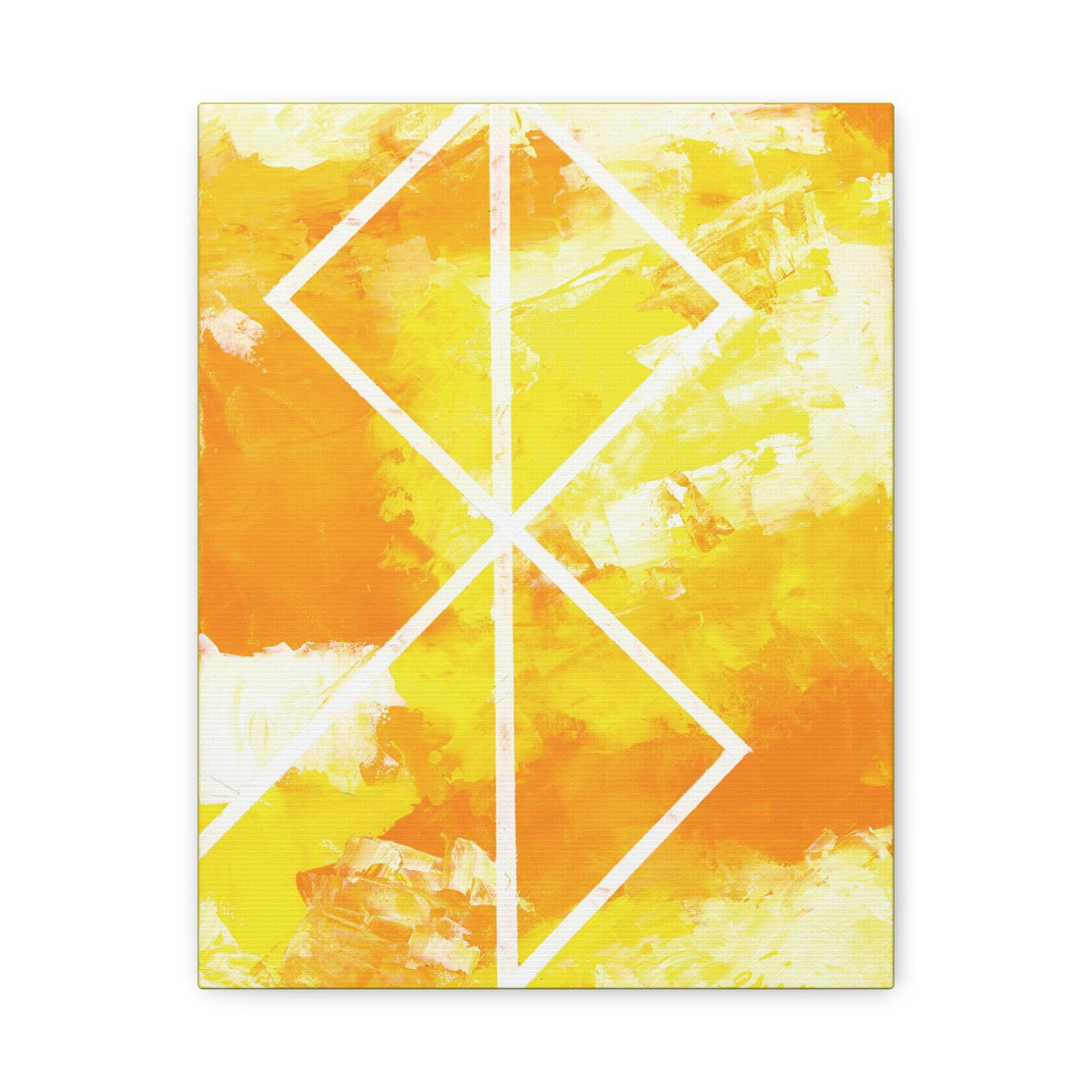 Canvas Wall Art: Peace Bind Rune Canvas Wall Art | Modern Abstract Artwork