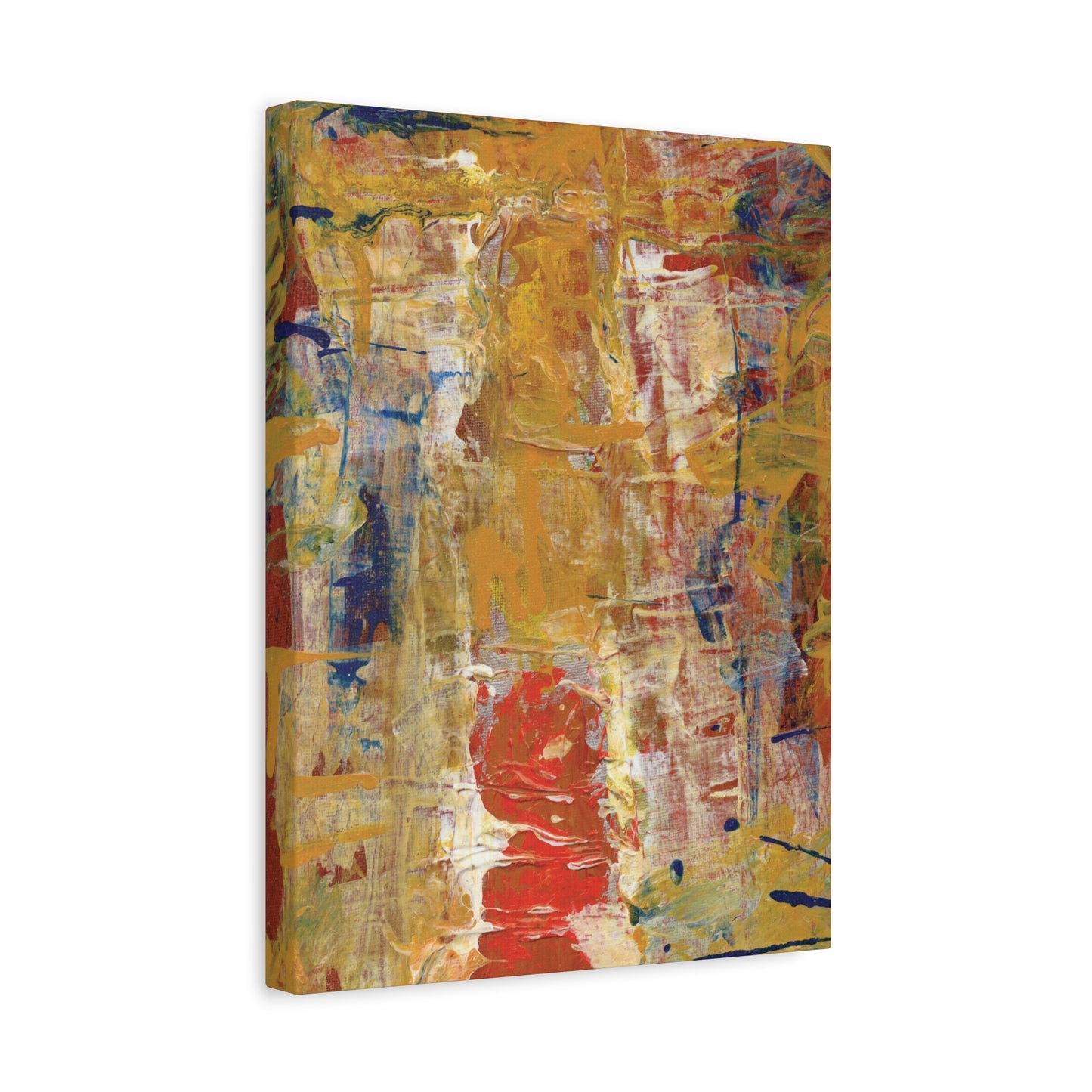 Canvas Wall Art: "Echoes of Marrakesh" Canvas Art | Modern Abstract Artwork