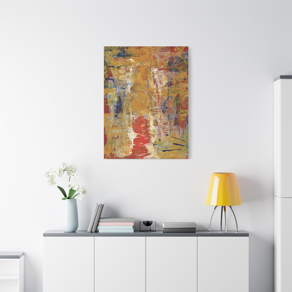 Canvas Wall Art: Echoes of Marrakesh Canvas Art | Modern Abstract Artwork