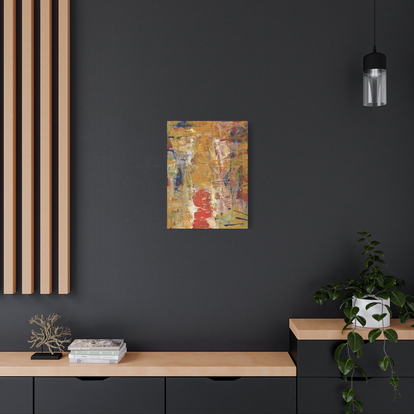 Canvas Wall Art: "Echoes of Marrakesh" Canvas Art | Modern Abstract Artwork