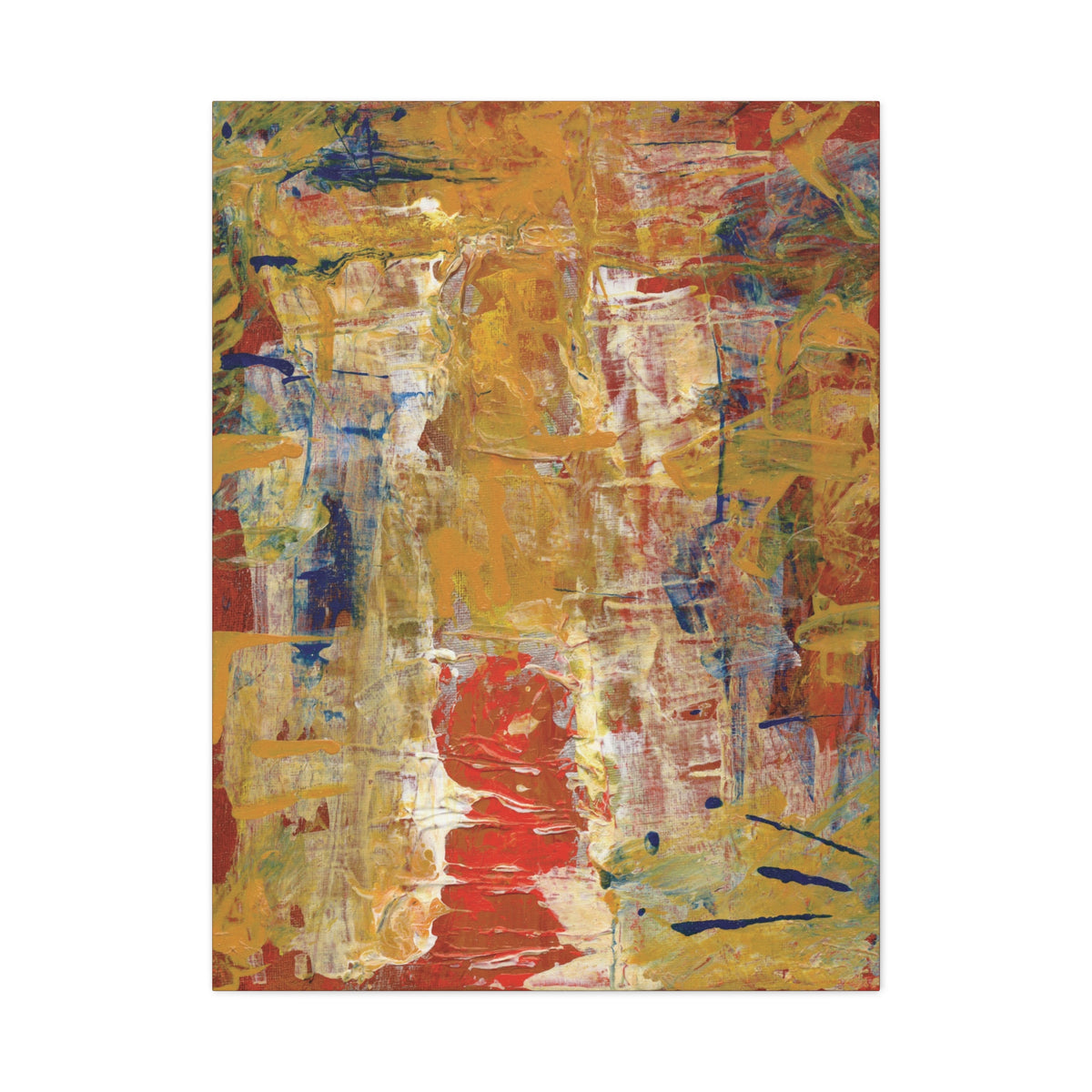 Canvas Wall Art: Echoes of Marrakesh Canvas Art | Modern Abstract Artwork