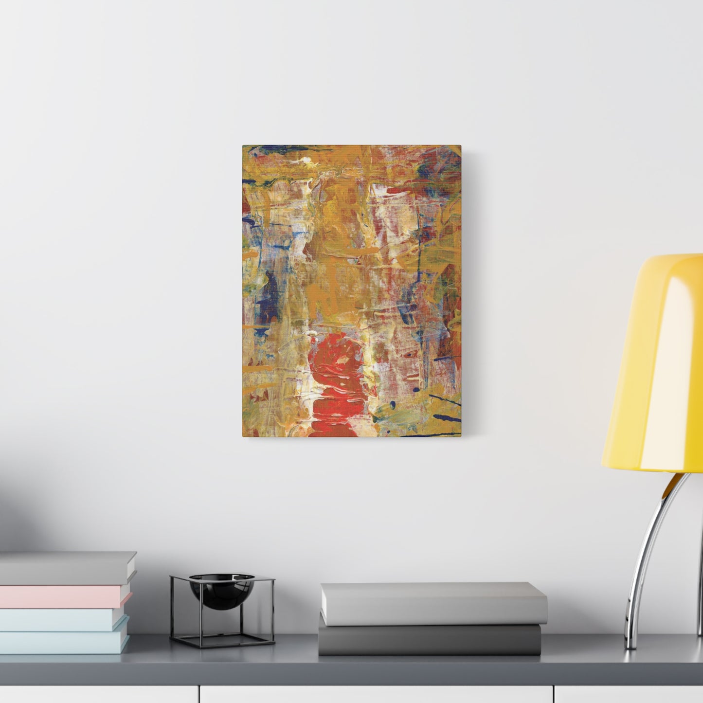 Canvas Wall Art: "Echoes of Marrakesh" Canvas Art | Modern Abstract Artwork
