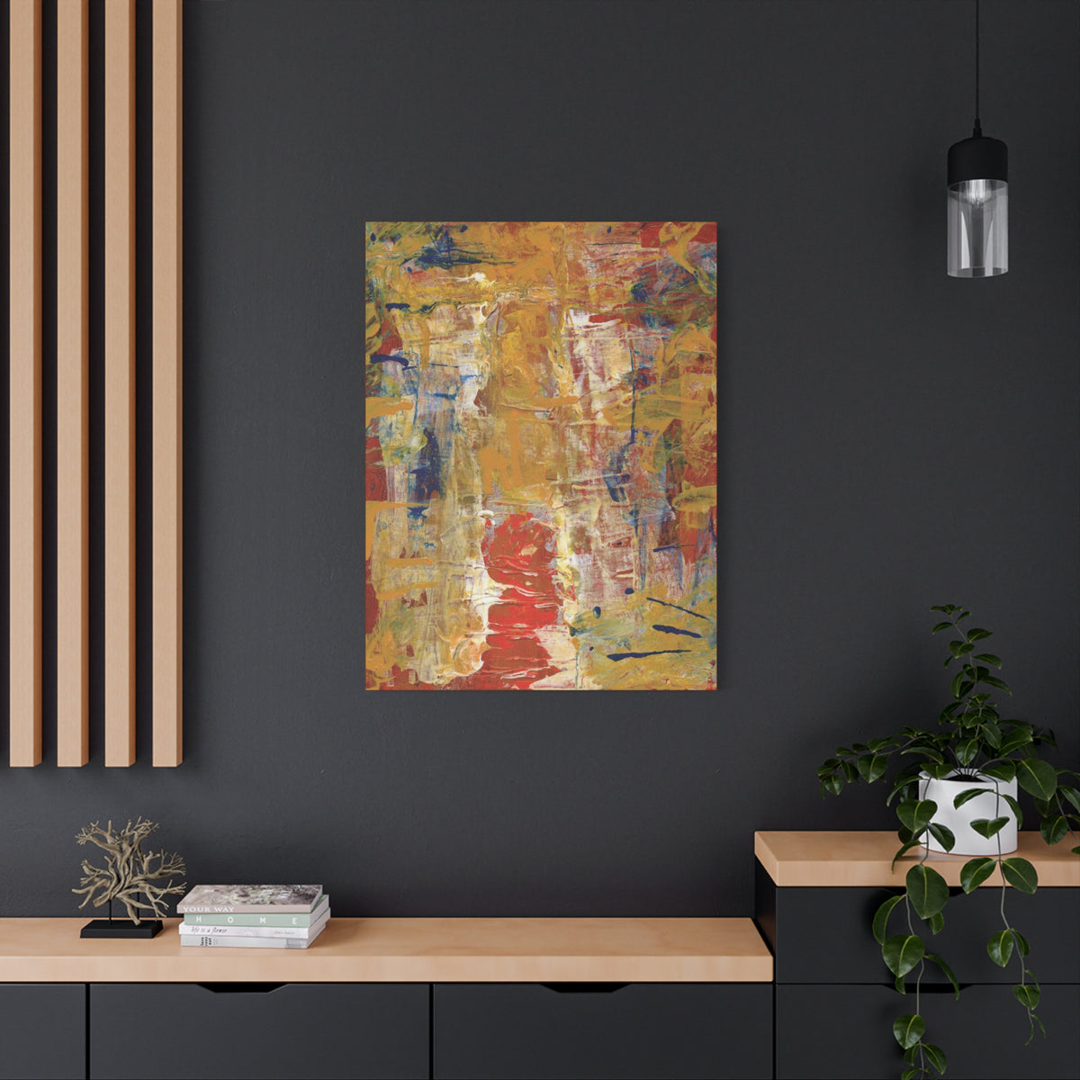 Canvas Wall Art: Echoes of Marrakesh Canvas Art | Modern Abstract Artwork