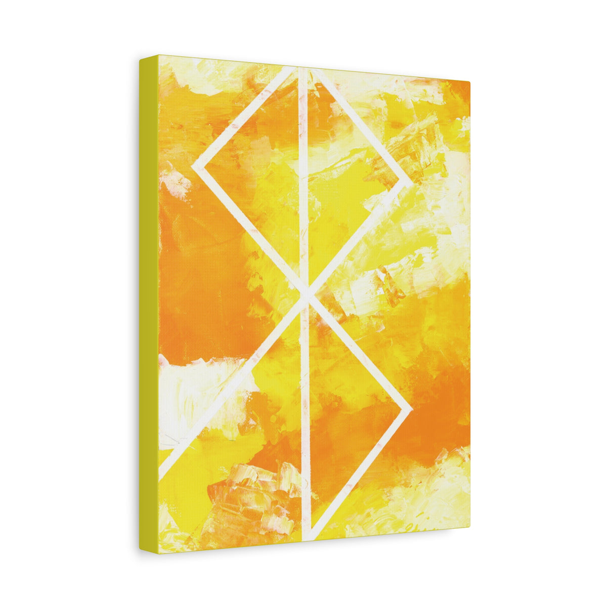 Canvas Wall Art: Peace Bind Rune Canvas Wall Art | Modern Abstract Artwork