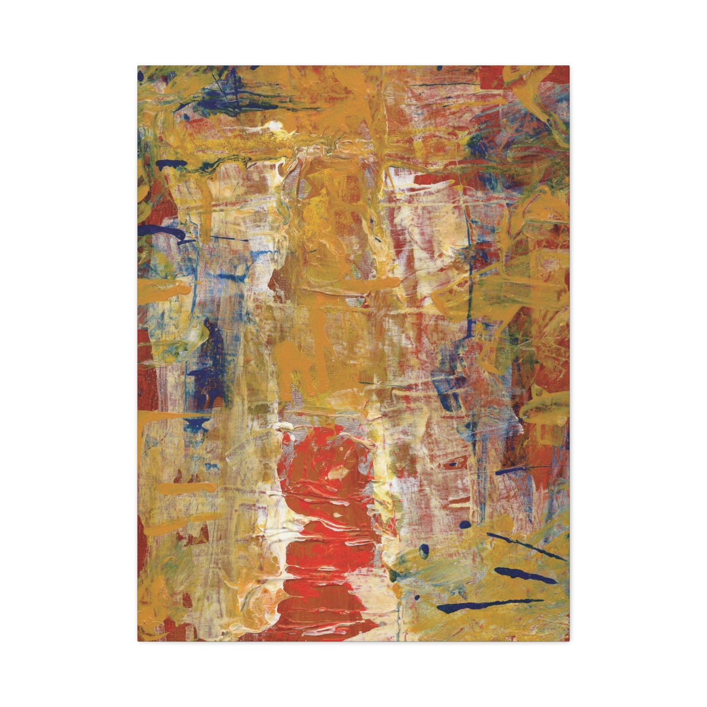 Canvas Wall Art: "Echoes of Marrakesh" Canvas Art | Modern Abstract Artwork