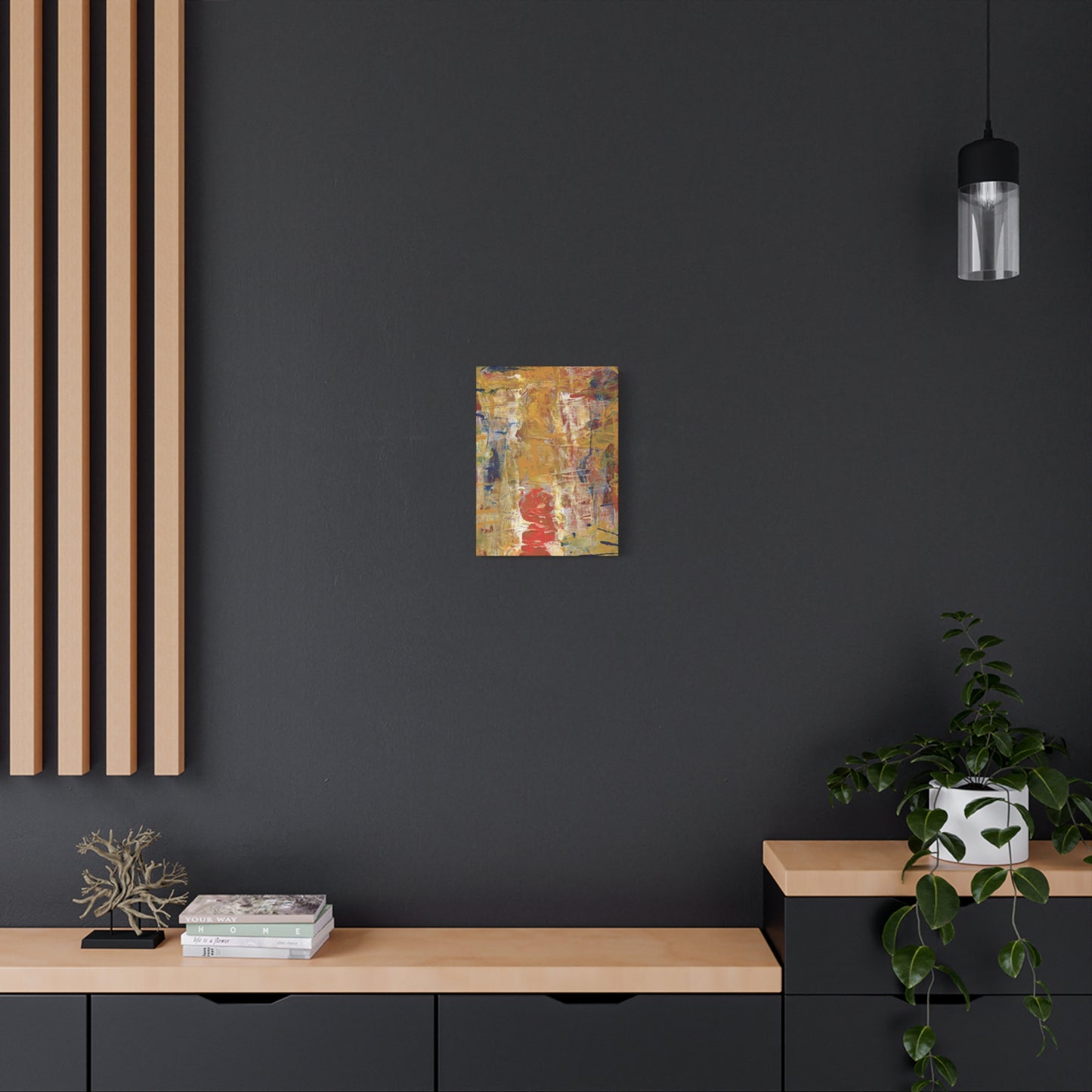 Canvas Wall Art: "Echoes of Marrakesh" Canvas Art | Modern Abstract Artwork