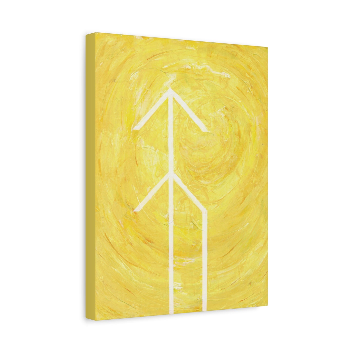Canvas Wall Art: "Hope" Bind Rune Canvas Art | Modern Abstract Artwork