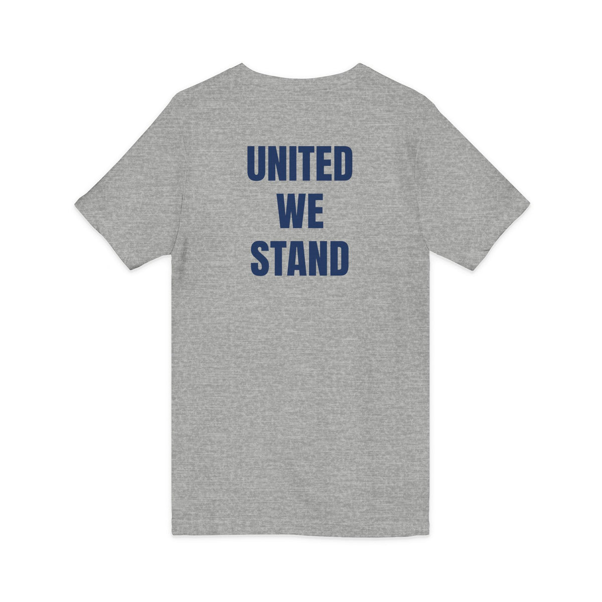 US Flag is also Blue, Unisex Jersey Short Sleeve, V-Neck Tee