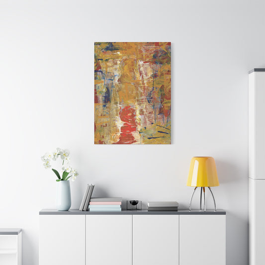 Canvas Wall Art: "Echoes of Marrakesh" Canvas Art | Modern Abstract Artwork