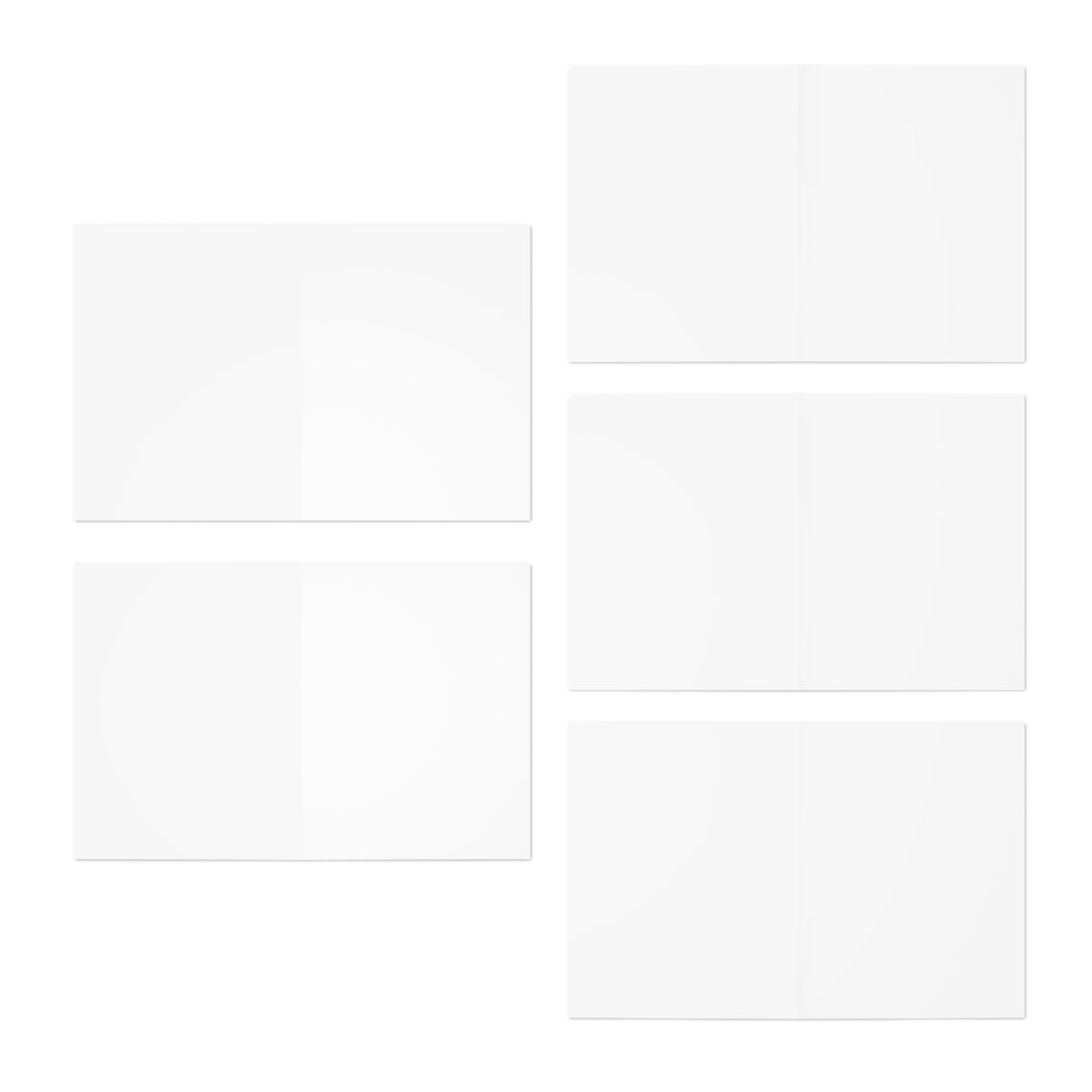 Stone & Spirit Animal Series 1.0 Blank Note Cards/Greetings Cards (5-Pack)