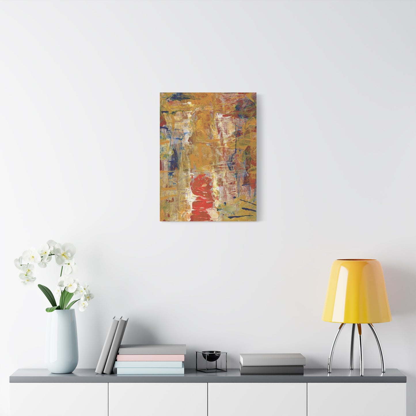 Canvas Wall Art: "Echoes of Marrakesh" Canvas Art | Modern Abstract Artwork