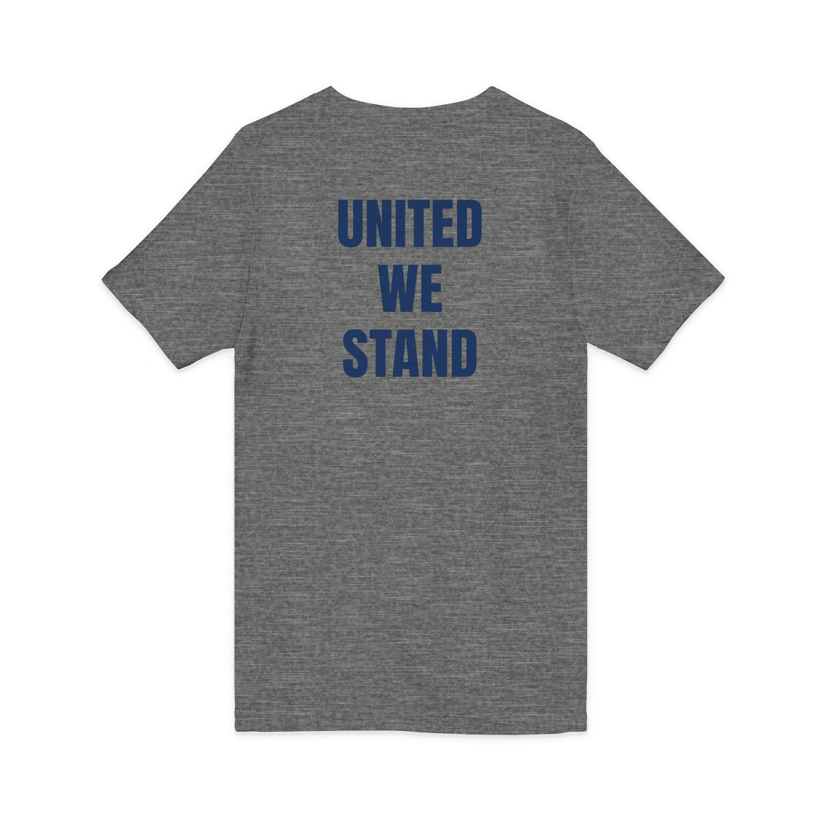 US Flag is also Blue, Unisex Jersey Short Sleeve, V-Neck Tee