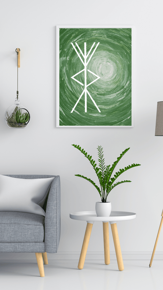 Art Print: Bind Rune "Prosperity"
