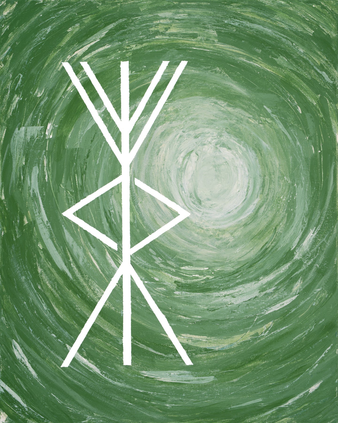 Art Print: Bind Rune "Prosperity"