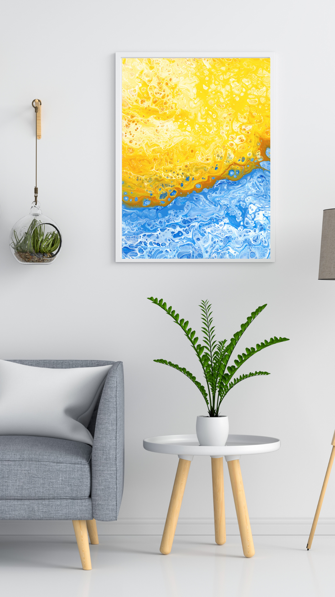 Art Print: Sunrise Over New Smyrna Beach